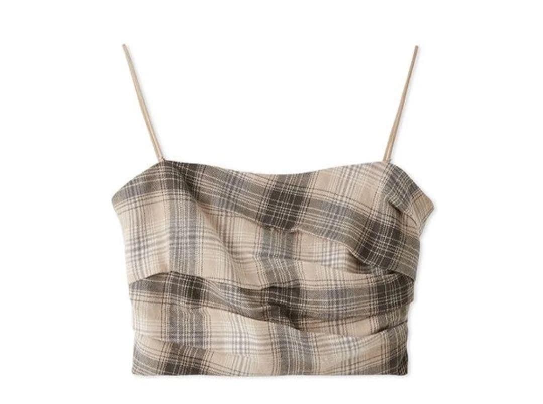 SNIDEL ネルシャツ & ネルチェックキャミソール　セット