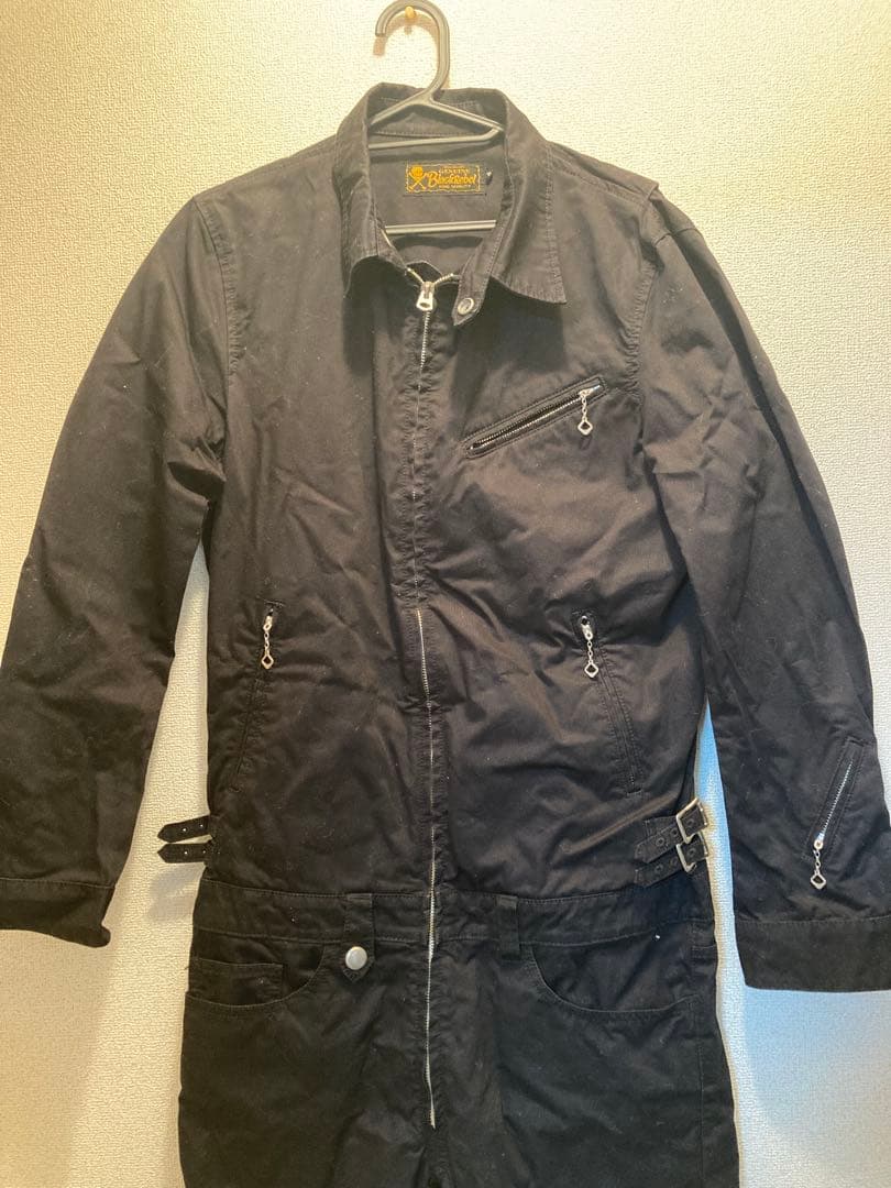 rude gallery black rebel オーバーオール