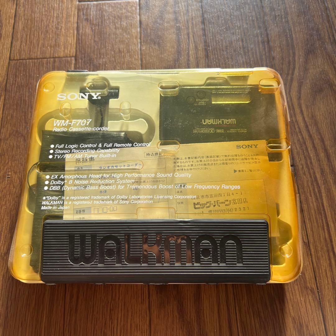 SONY WM-F707 ウォークマン