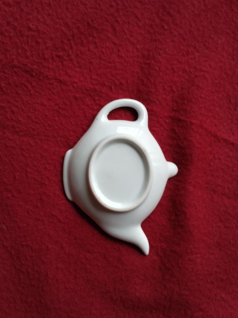 Hand Paint 「一点物」 花と蝶のデザインのティバックトレイ 未使用