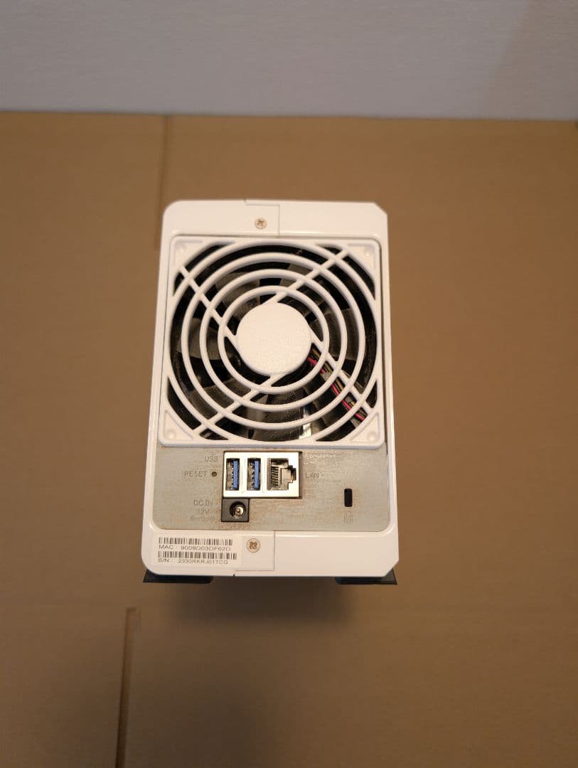 外付けハードディスク・ドライブ NAS Synology DS220j