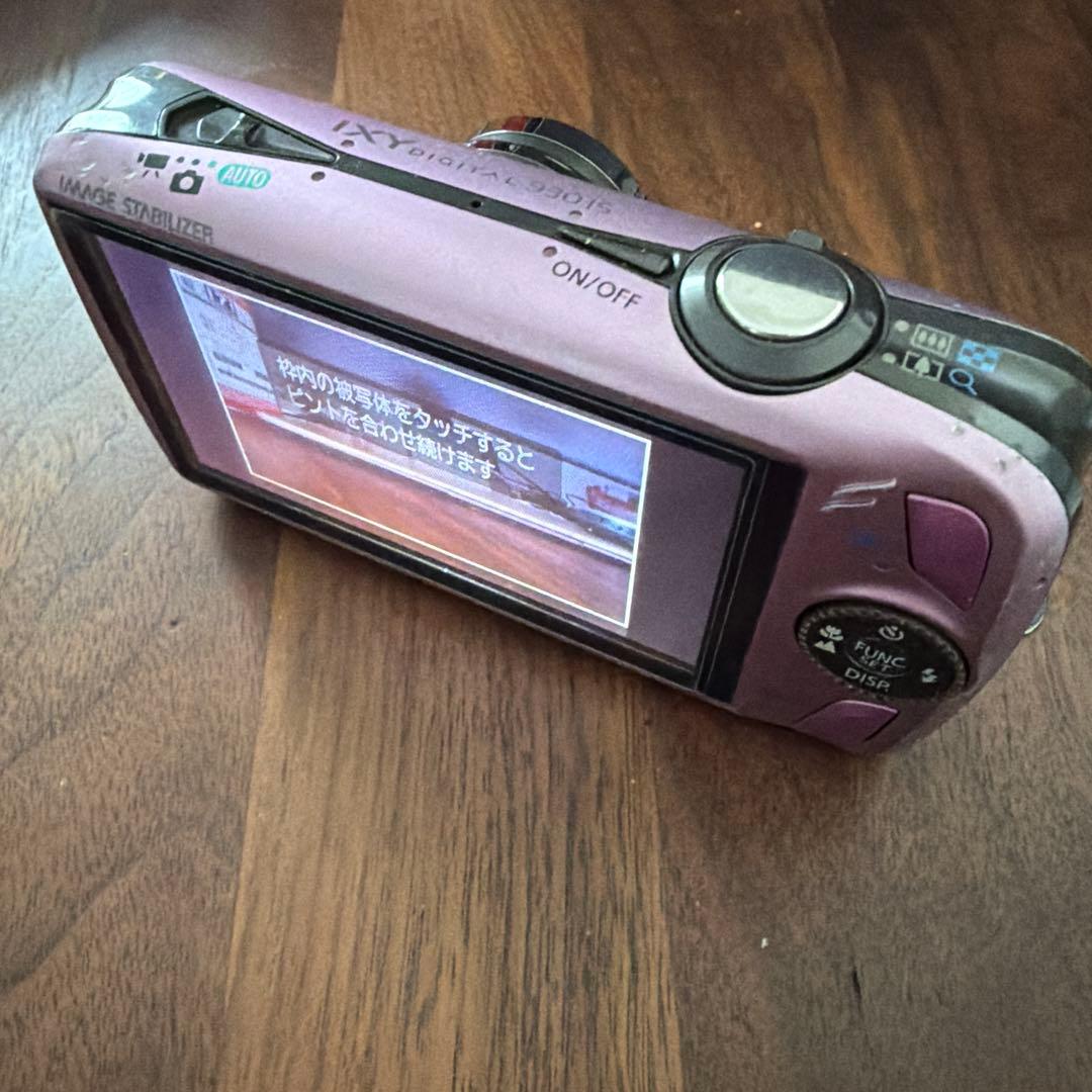 Canon IXY DIGITAL 12.1メガピクセル ピンク　デジカメ