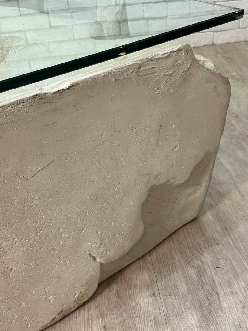 【東京都内23区配送無料】　アメリカ　輸入品　センターテーブル　ガラス　リビング