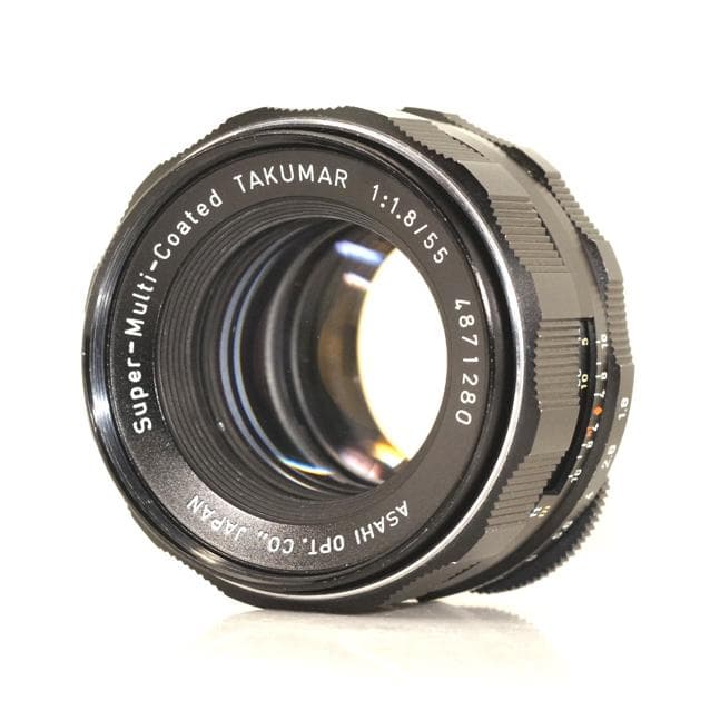 完動品作例有 PENTAX SP 黒/SMC Takumar 55mm f1.8
