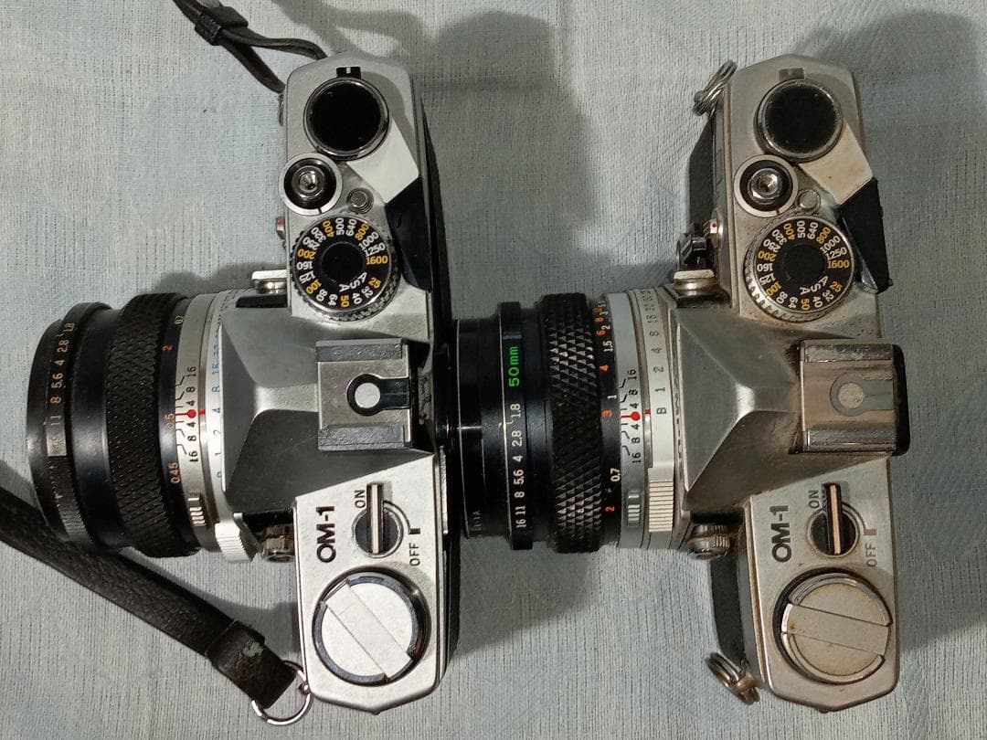 オリンパス OM-1 MD 2台 まとめ売り ジャンク品 F.Zuiko