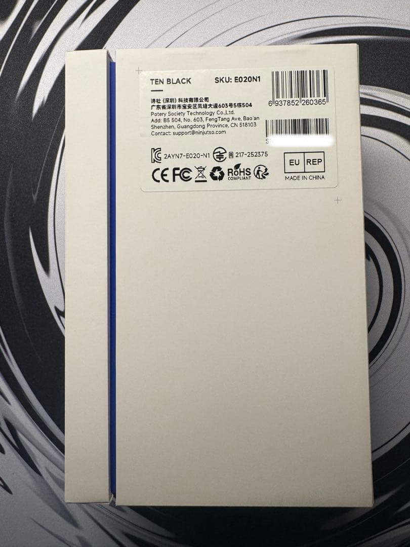 マウス・トラックボール Ninjutso Ten Wireless Gaming Mouse Black