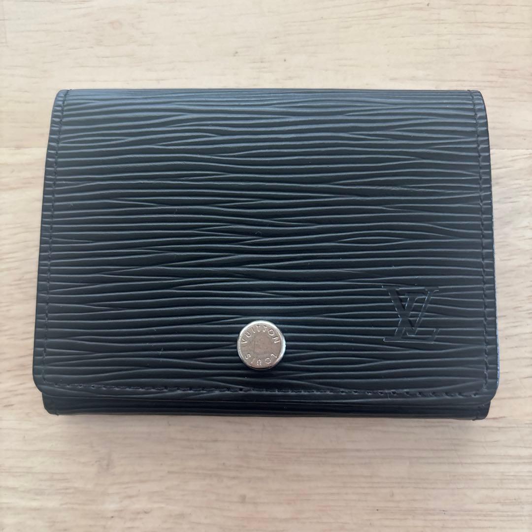LOUIS VUITTON エピライン　ブラック 名刺入れ
