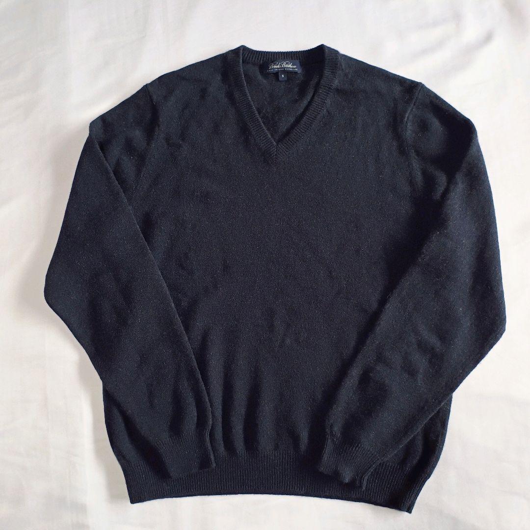 【美品】Brooks Brothers 3PLY カシミヤ Vネック ニット