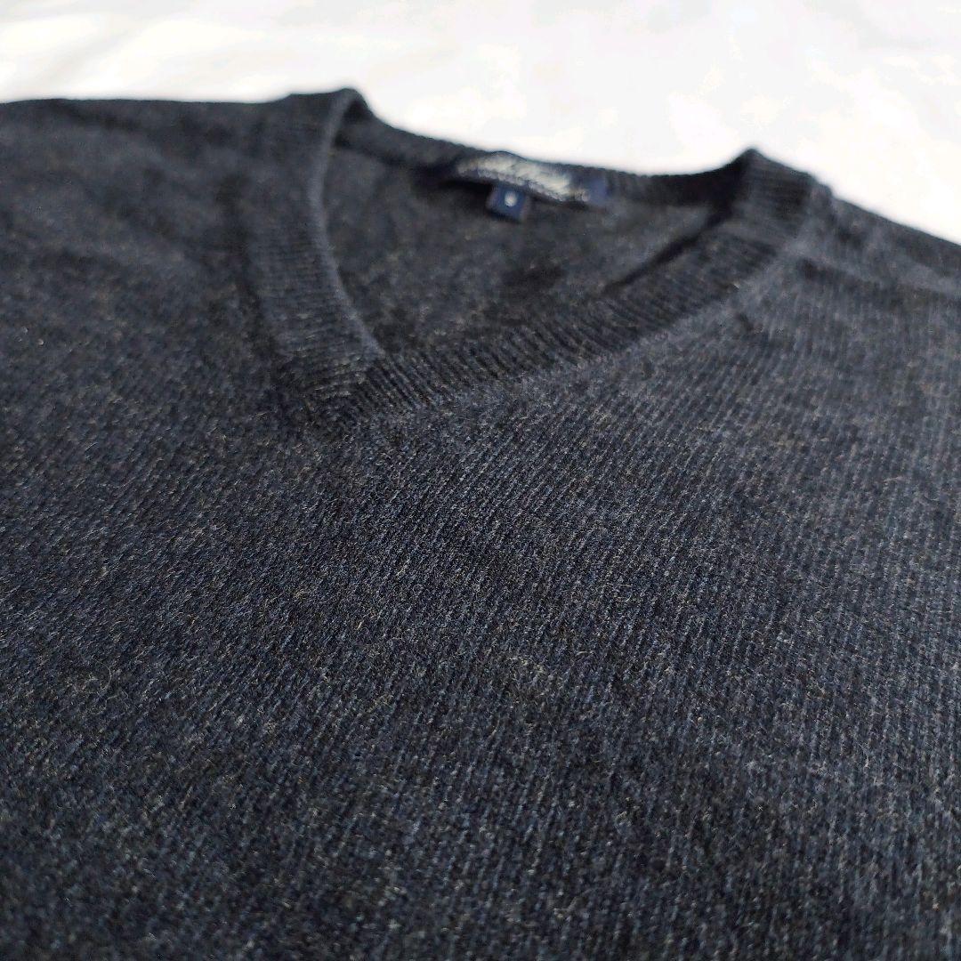 【美品】Brooks Brothers 3PLY カシミヤ Vネック ニット
