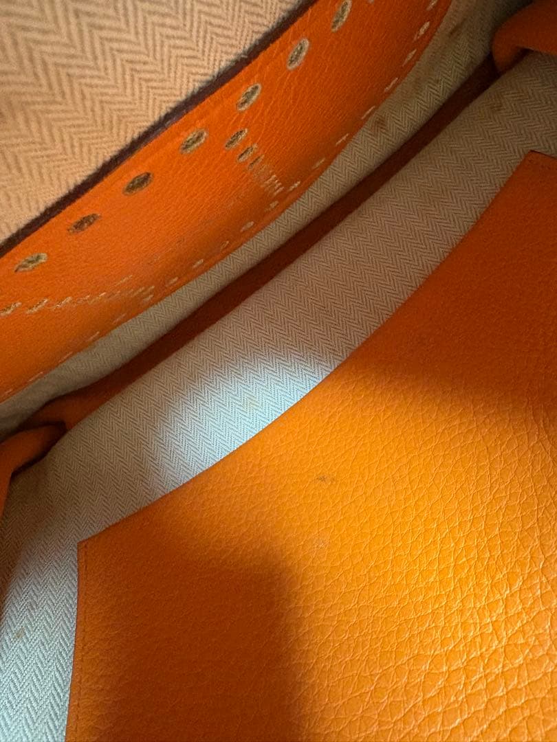 Hermès エブリン　 貴重アマゾニアショルダー 保存袋、ケアバーム付き