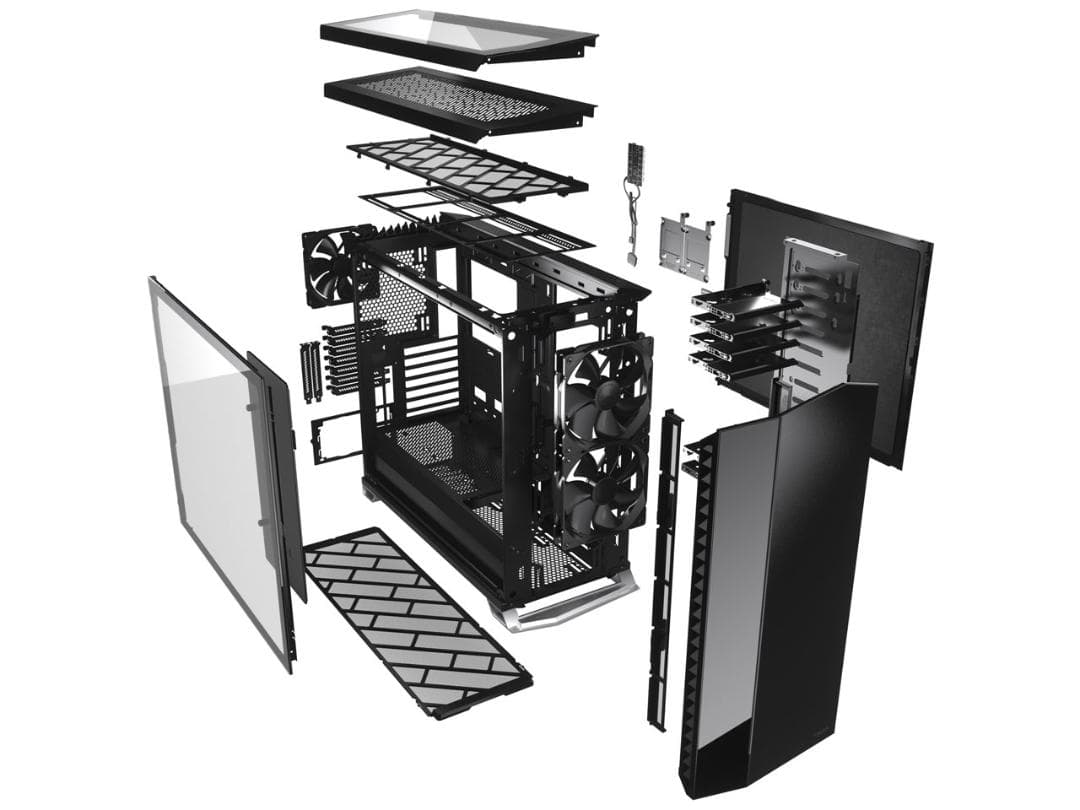 未使用　Vector RS ミドルタワー型PCケース FD-C-VER1A-01