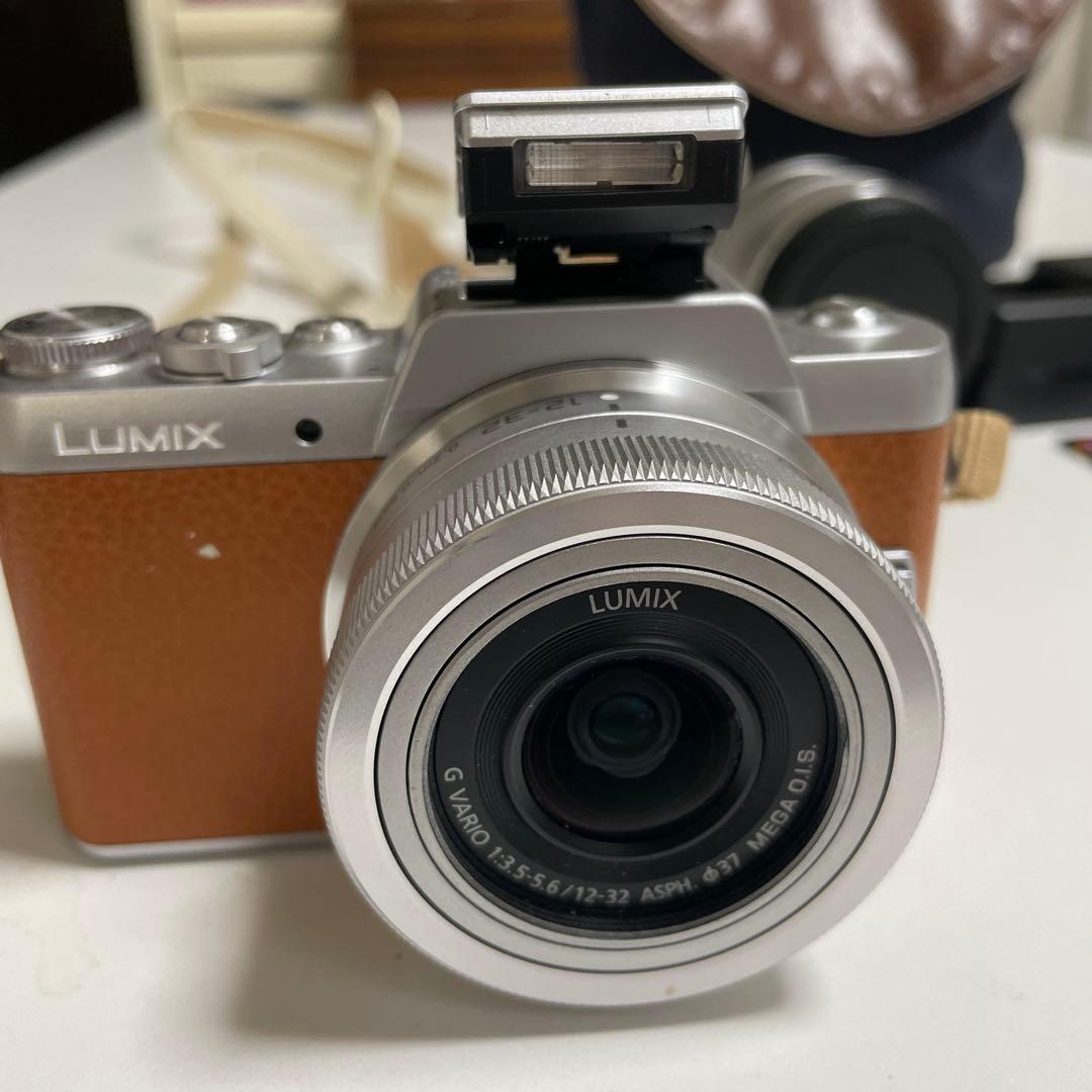 LUMIX G ダブルレンズ　ブラウンDMC-GF7