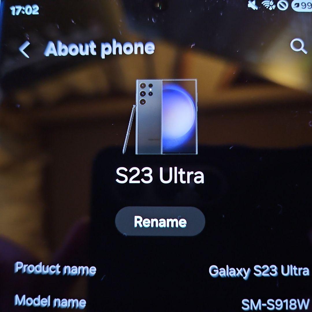 Samsung Galaxy S23 Ultra 256 simフリー