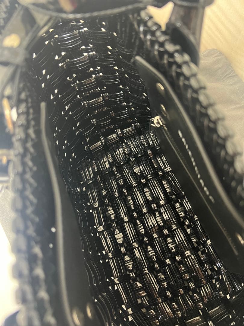 BALENCIAGA ビストロ ブラック かごバッグ