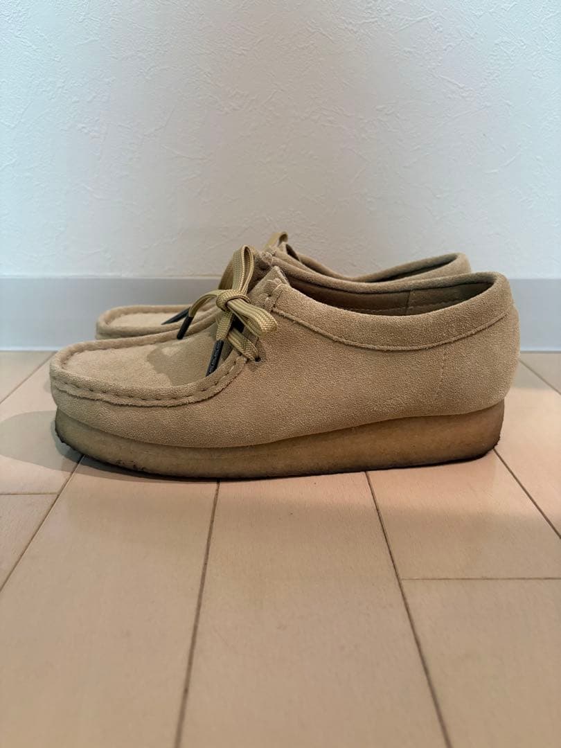 クラークス　ワラビー　ローカット　メープル　UK4 23cm レディース