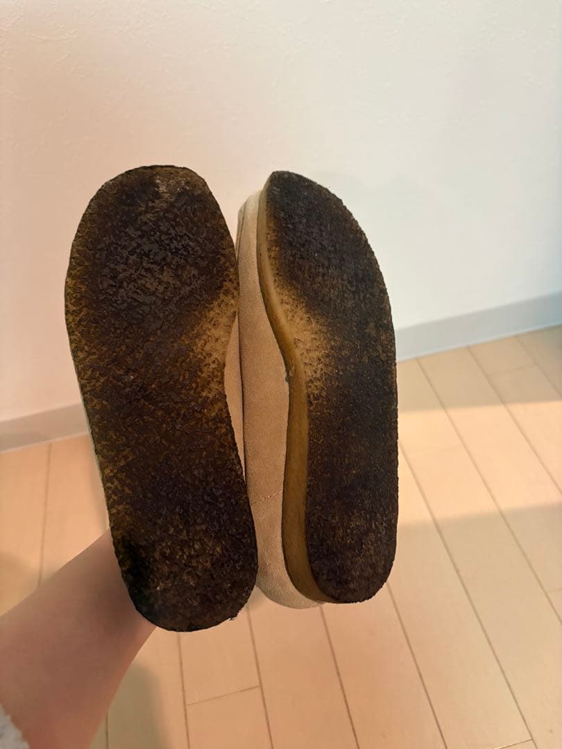 クラークス　ワラビー　ローカット　メープル　UK4 23cm レディース