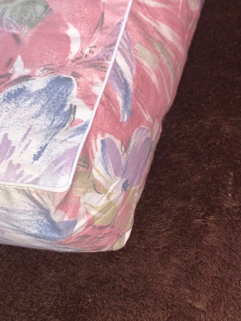 西川マチ付シングルロング敷布団100x200xマチ10cm同柄カバー付綿100%