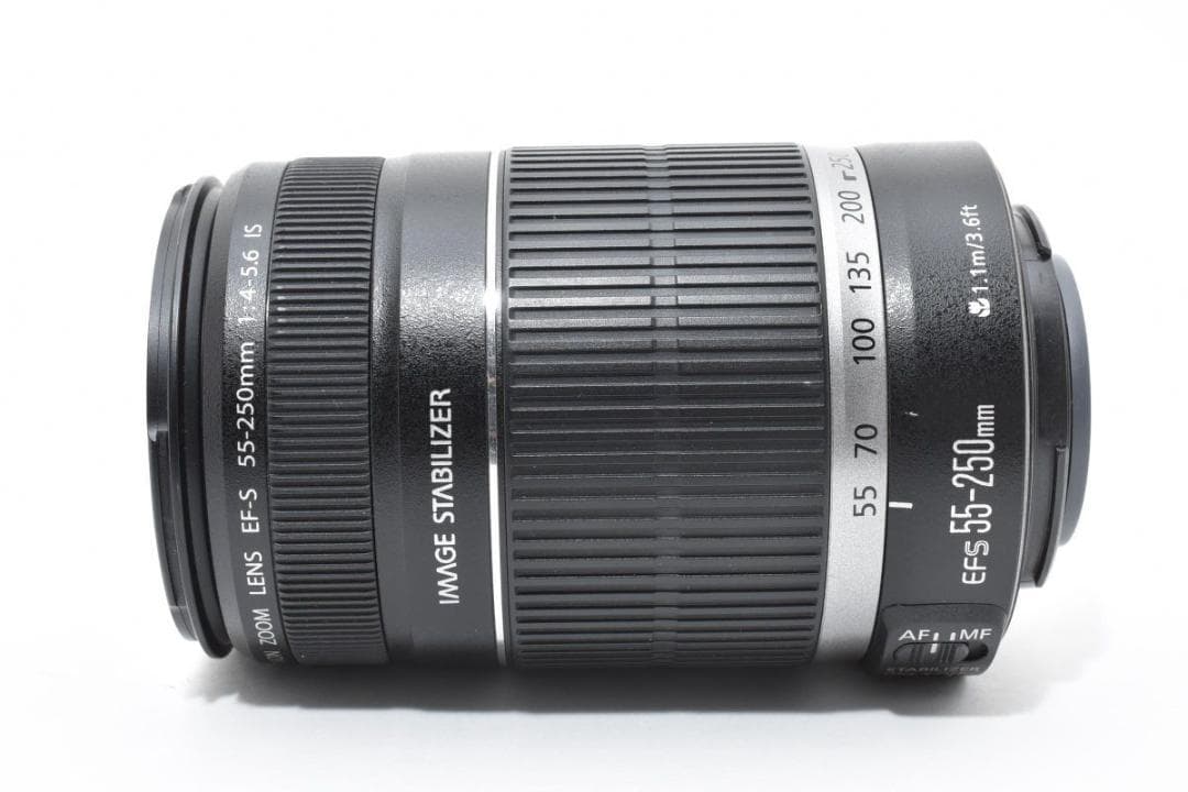 Canon EF-S 55-250mm 4-5.6 IS レンズ デジタルカメラ