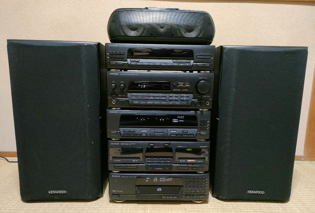 KENWOOD ROXY L5　コンポ　バブル　①（②とセット販売です）