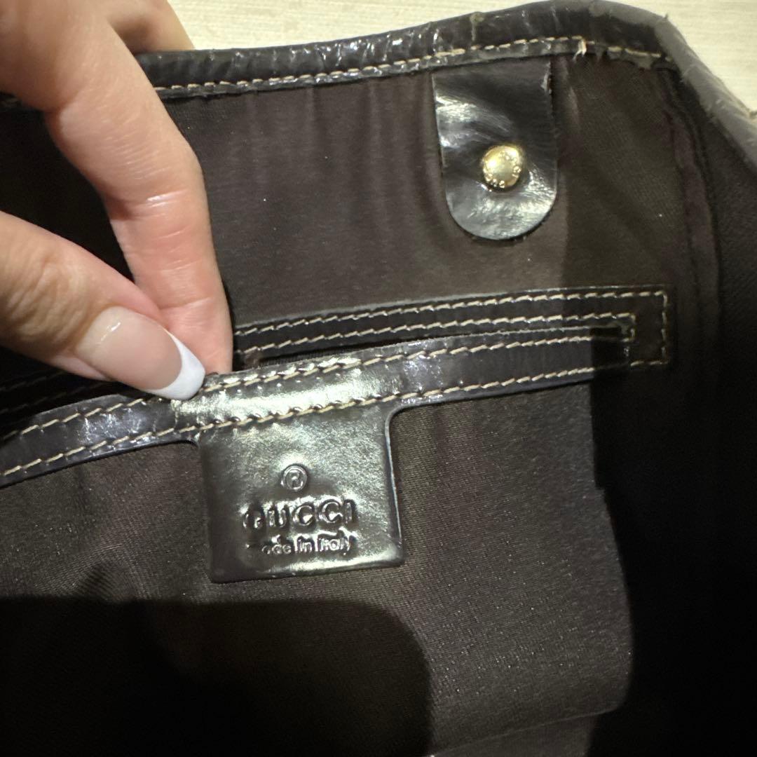 GUCCI トートバッグ　A4サイズ