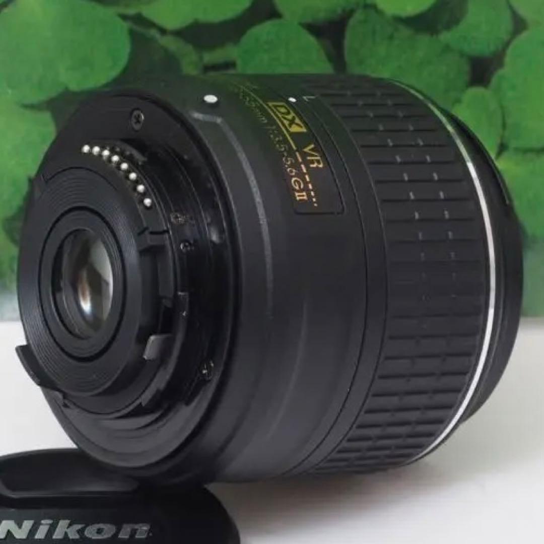 【美品】Nikonニコン❣️標準ズームAF-S18-55mmVR⭐️使い勝手抜群