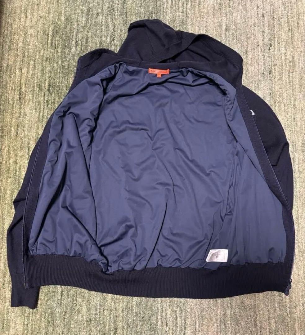 BEAMS GOLF フルジップパーカー ネイビー　Ｍ