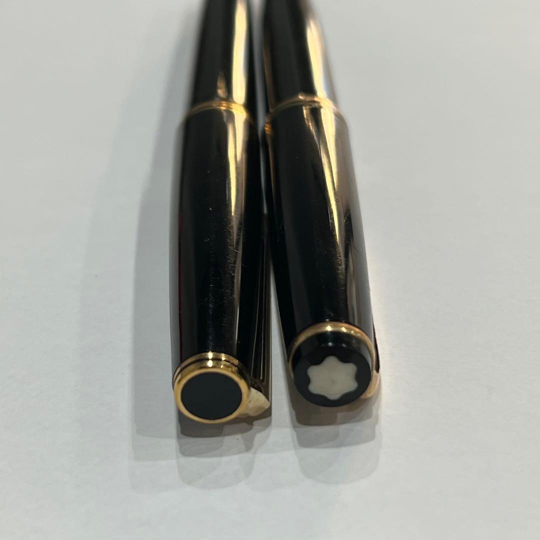 モンブラン+パイロット万年筆 2本セット ペン先k18 MONTBLANC