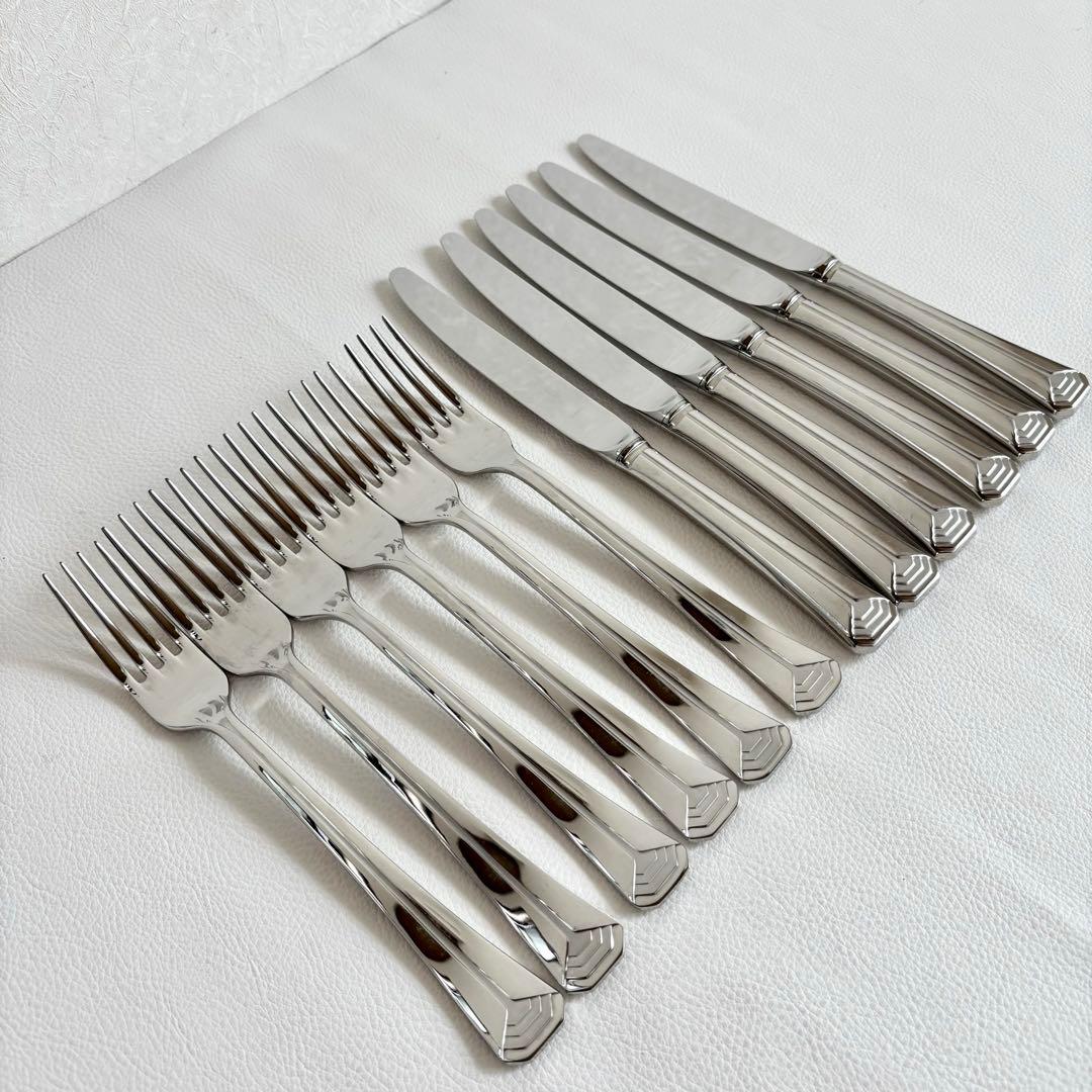 【希少】【良品】【クリストフル】フォーク ナイフ カトラリー セット ディナー