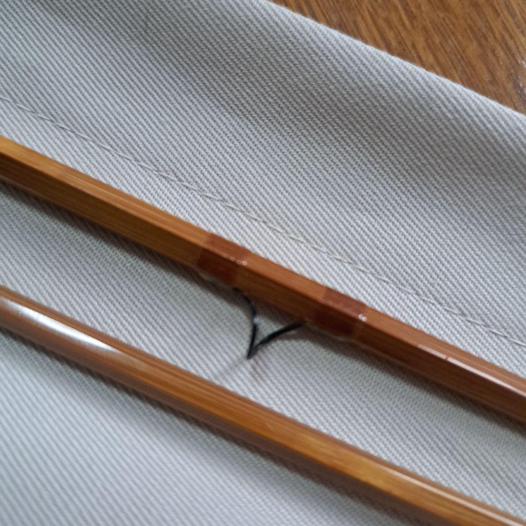 バンブーロッド　6,3#4　地元ビルダー製作 Asamaロッド　美品