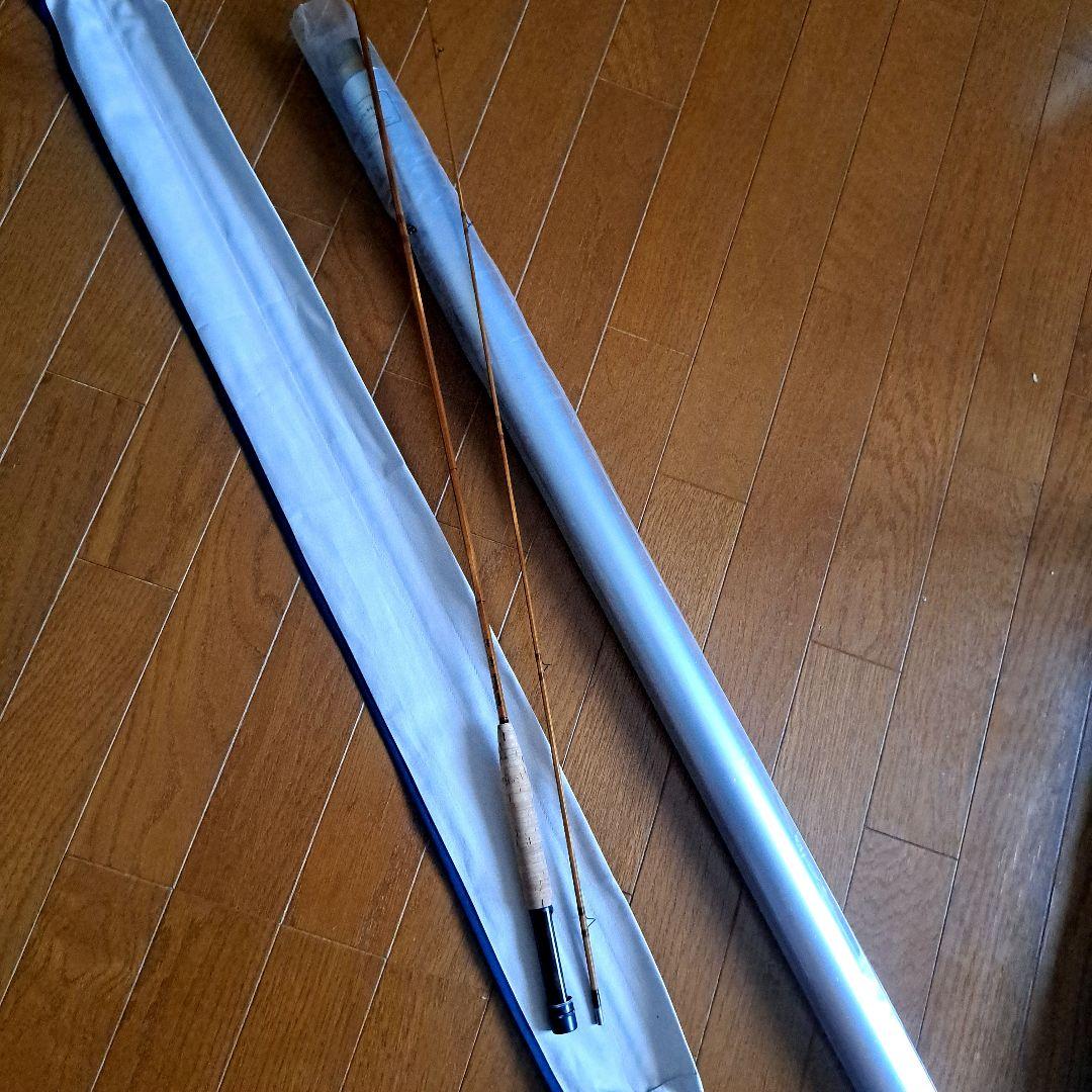 バンブーロッド　6,3#4　地元ビルダー製作 Asamaロッド　美品