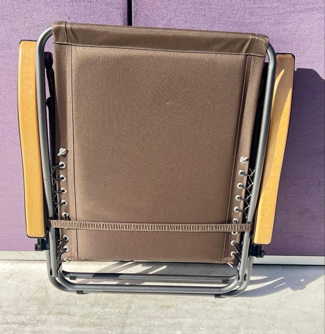 TIMBER RIDGE 折りたたみリクライニングチェア、リクライニング機能付き