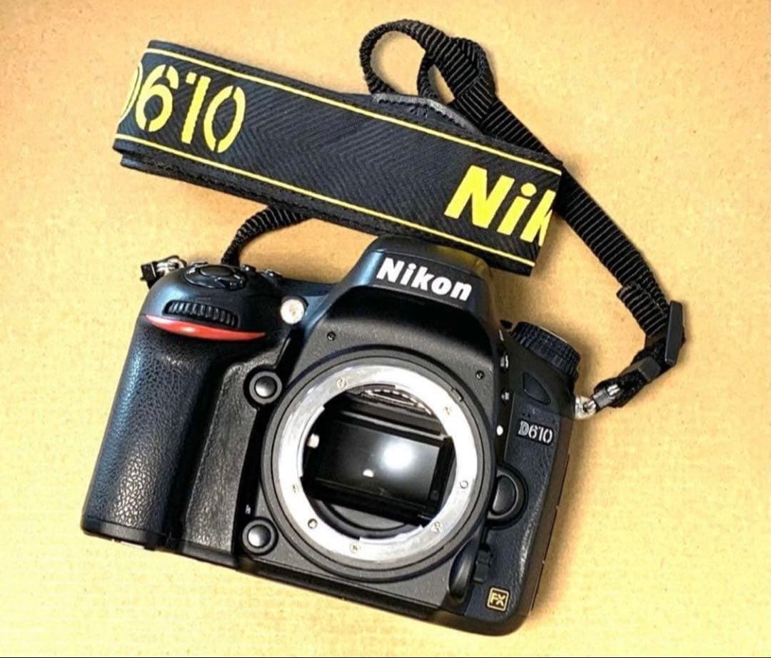 ニコン　D610ボディFX動作品　ジャンク　パワーパックNikon