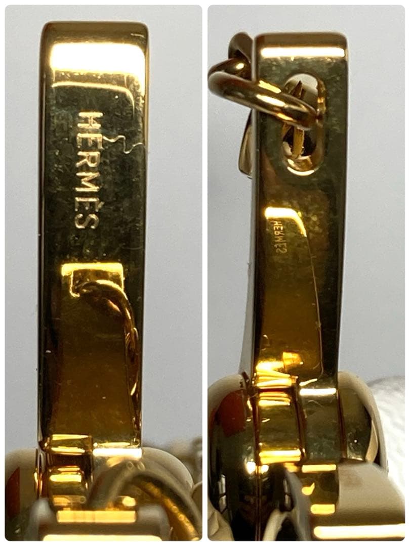 美品　HERMES エルメス　フィルー　ゴールド金具　グローブホルダー　チャーム