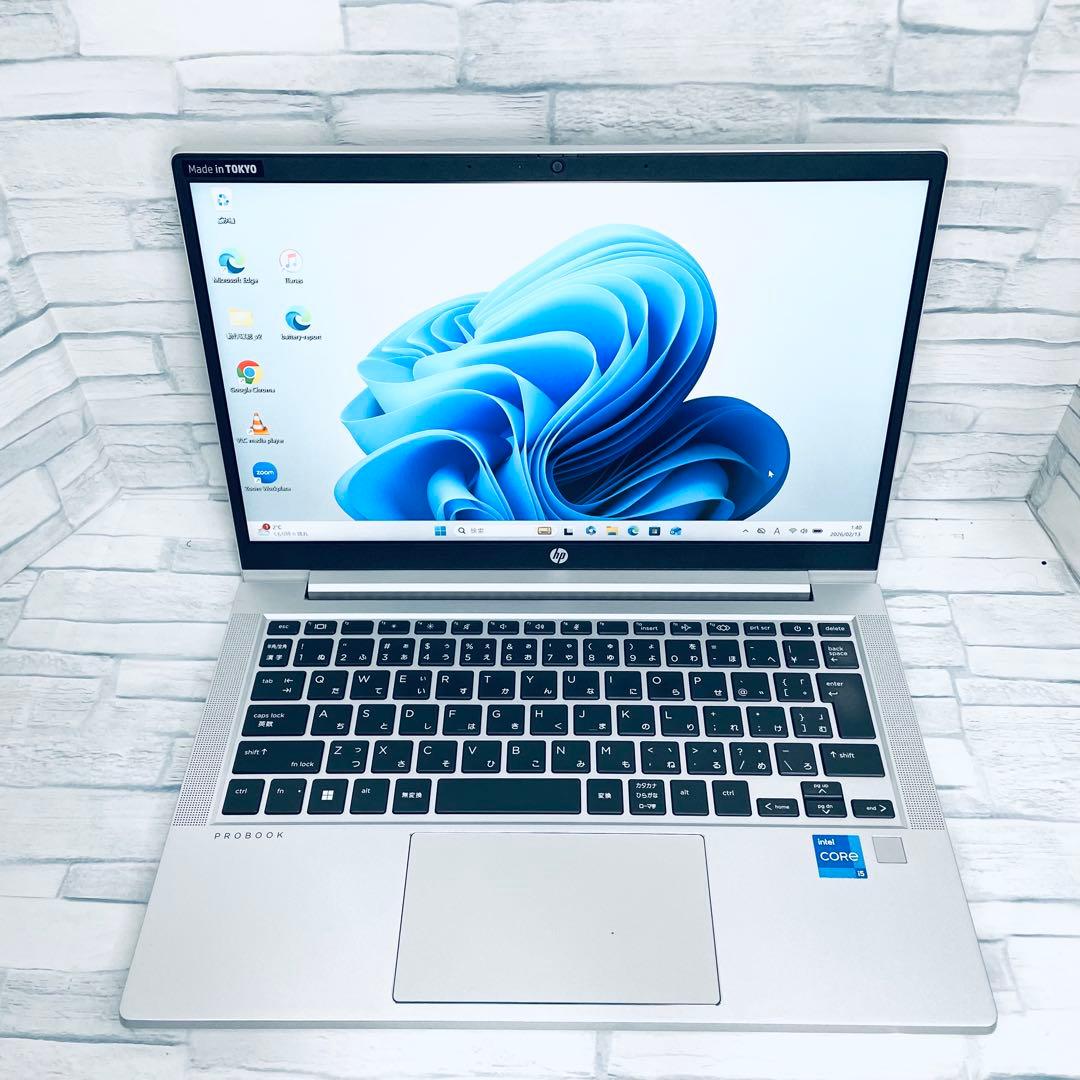 hp probook 430 g8 11世代i5 フルHD office 軽量