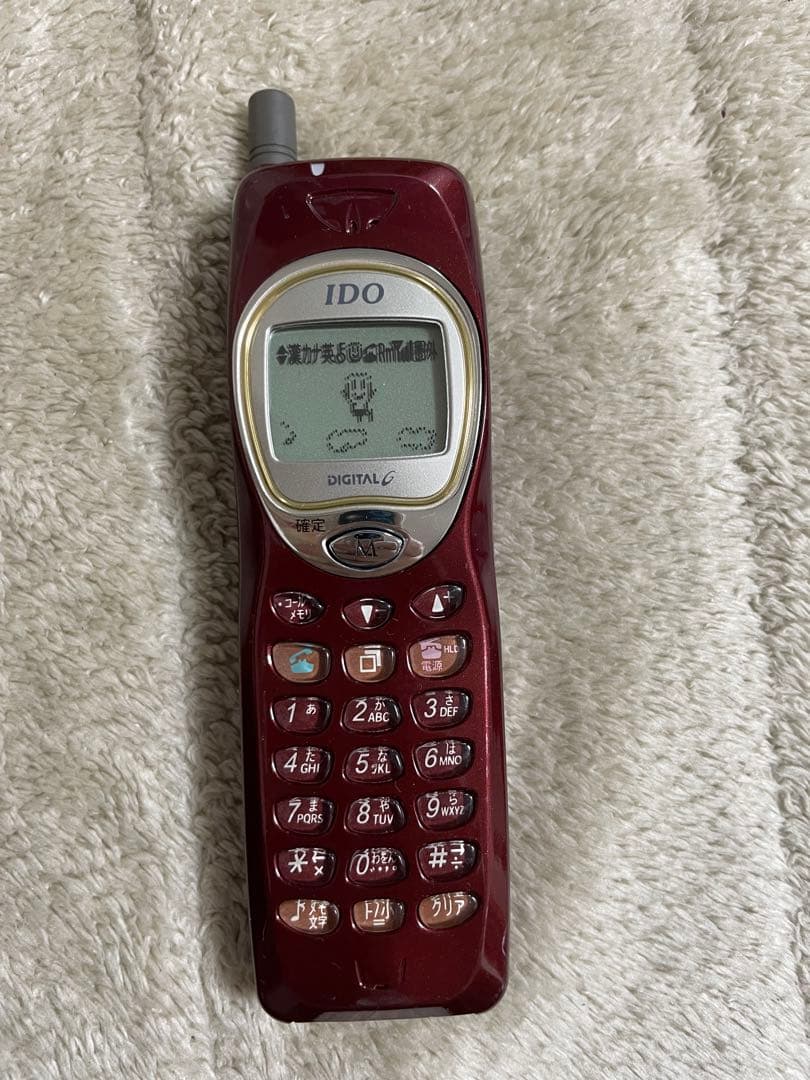 モック　IDO デジタルミニモ 528G　デンソー 日本移動通信　ガラケー