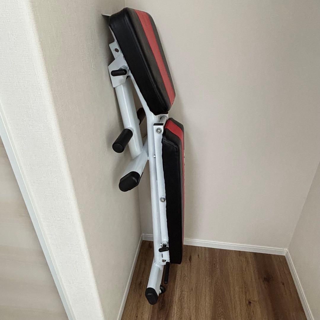 iROTEC（アイロテック） トレーニングベンチ 黒/赤