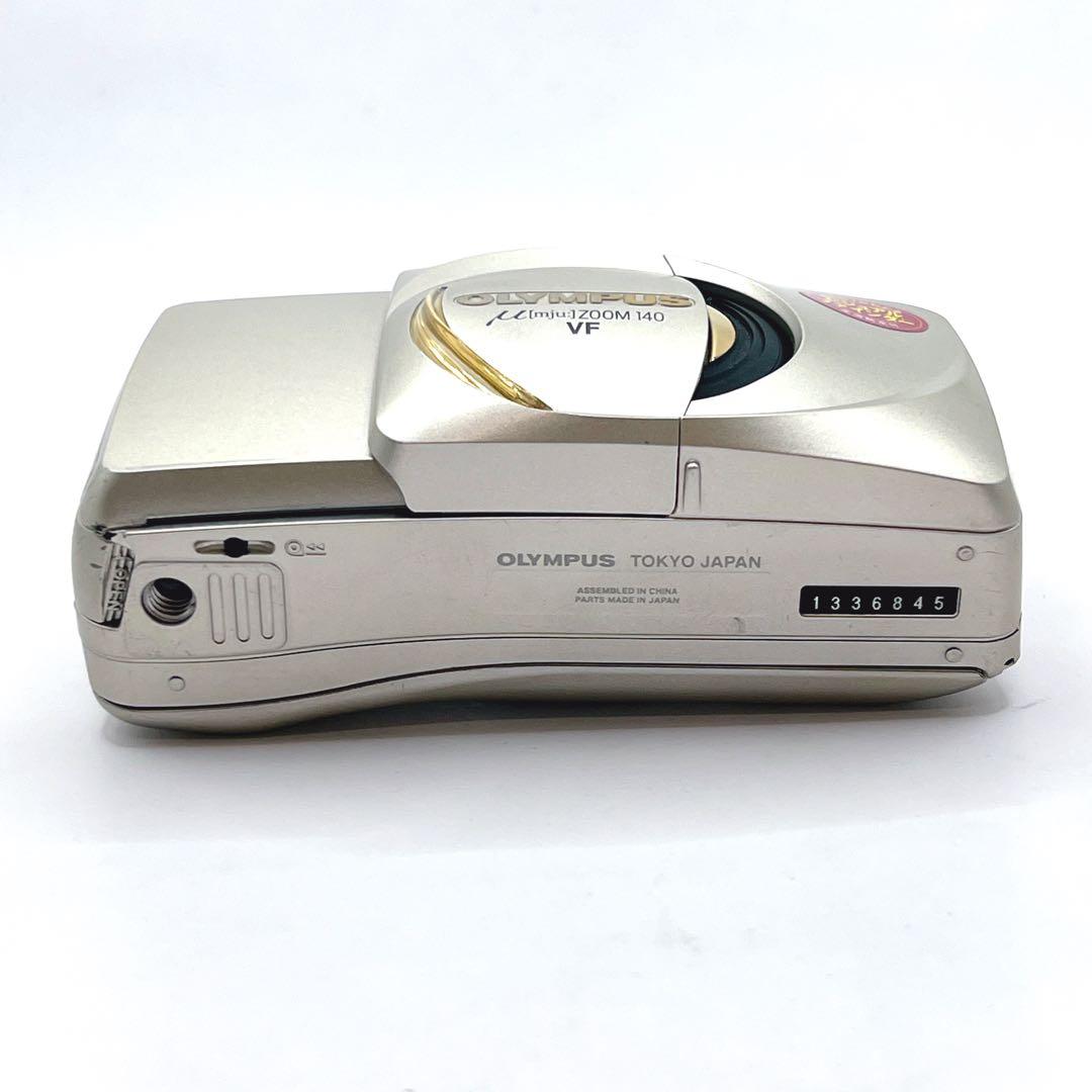 【美品・動作品】 OLYMPUS μ ZOOM 140 VF フィルムカメラ