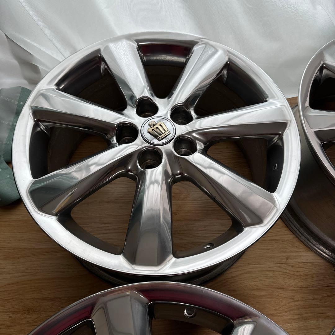 あ 18クラウン 50th アニバーサリー 純正ホイール 送料込み ①