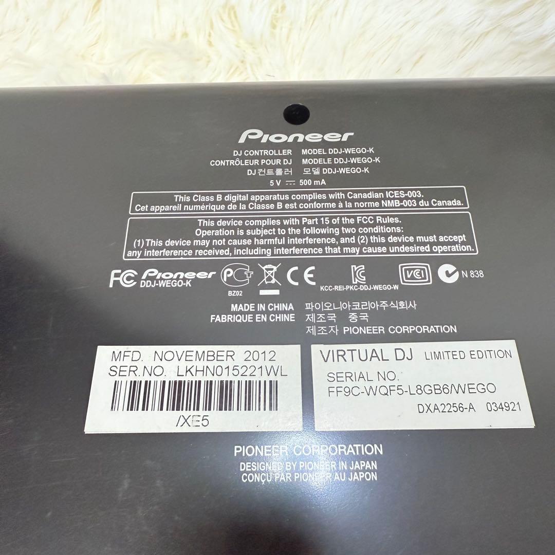 【希少 】パイオニア Pioneer DDJ-WEGO DJコントローラー