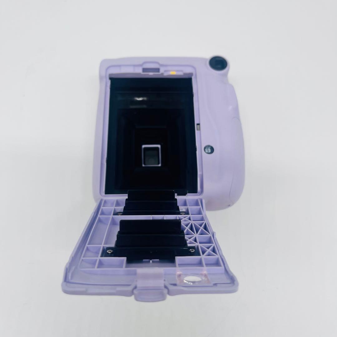 instax mini 11 チェキ　パープル　カメラ