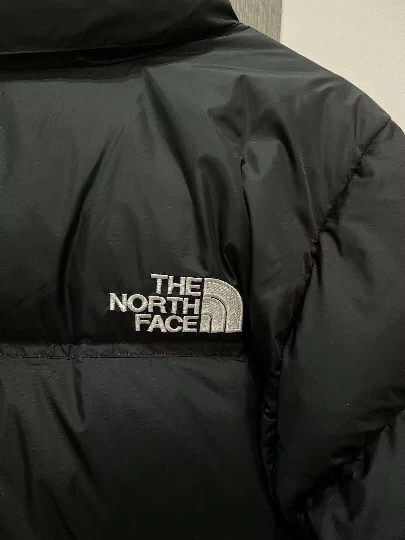 【S】ノースフェイス ヌプシ 700fill 刺繍 ダウンジャケット