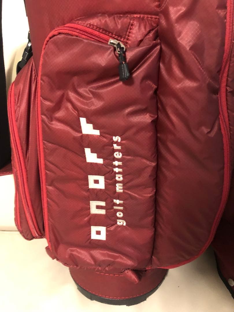 【送料込み】廃盤　激レア限定品　オノフ　ONOFF キャディバッグ　ゴルフバッグ