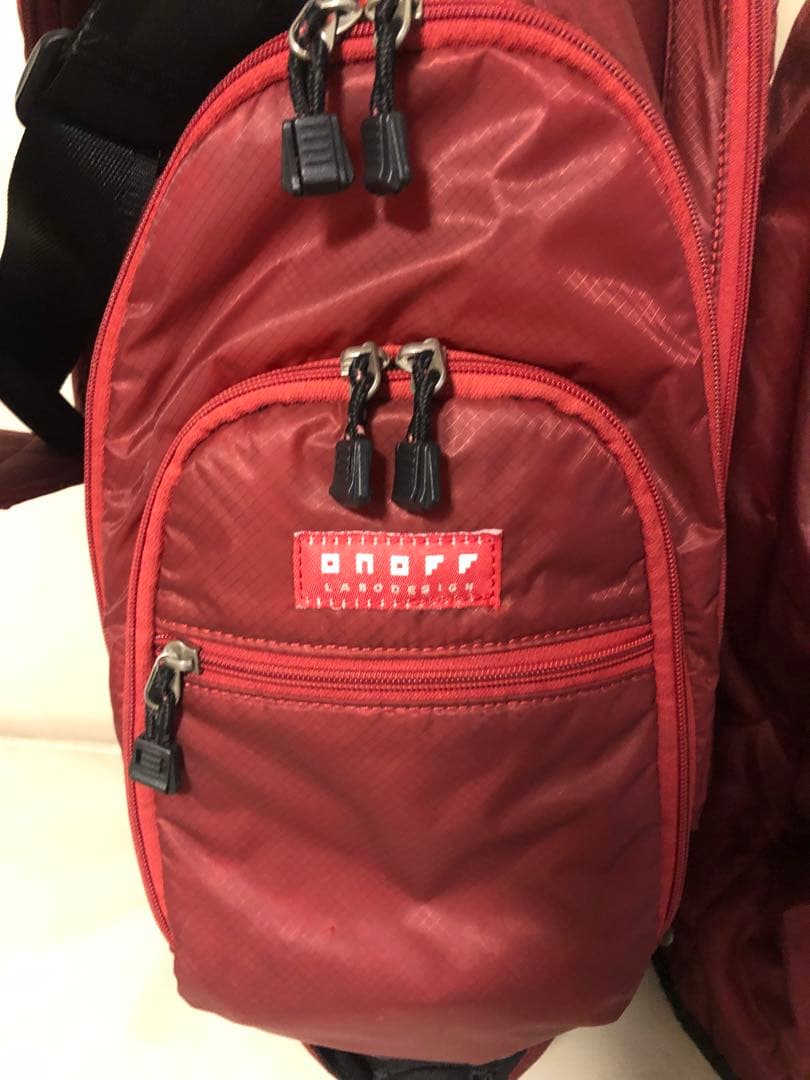 【送料込み】廃盤　激レア限定品　オノフ　ONOFF キャディバッグ　ゴルフバッグ