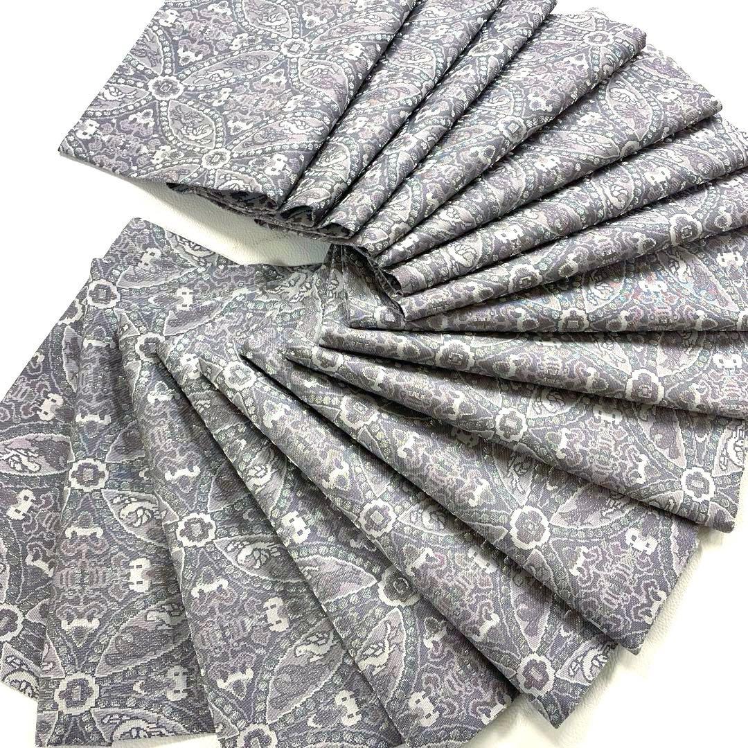 専用帯5038 4938 二点セット●高級 正絹 両面全通 リバーシブル 袋帯