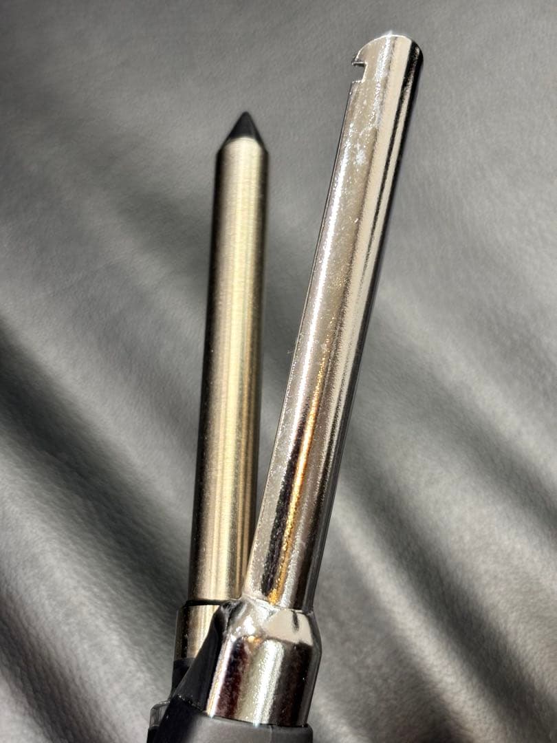 未使用品　LENZ α-8φレンツアイロン　丸8ミリアイロン　理容アイロン