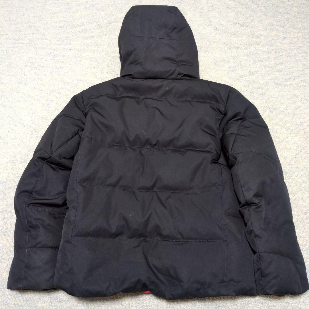 ラルフローレン ビックポニー刺繍 ダウンジャケット フーディ 黒 L14-16