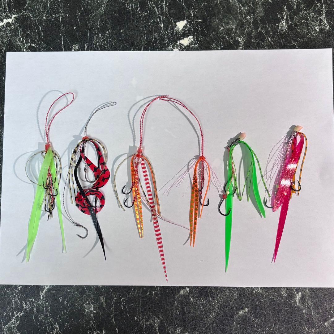 タイラバ　タングステン TG スカート フック ケース