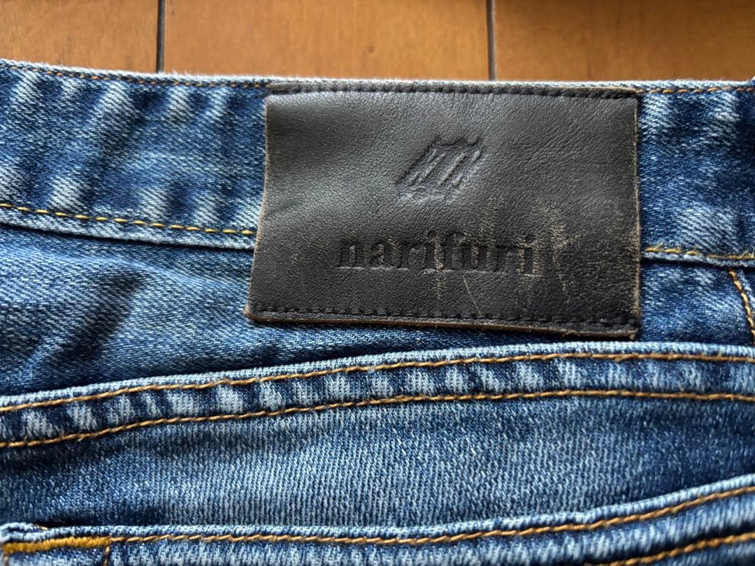 NARIFURI サイクリング　ジャケット　デニム　Tシャツ