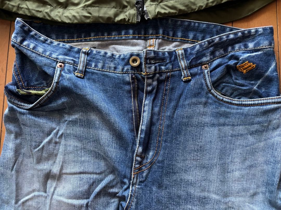 NARIFURI サイクリング　ジャケット　デニム　Tシャツ