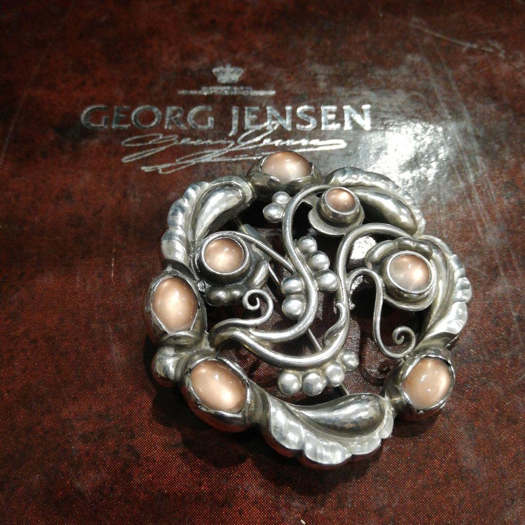 美しい石色☆ブローチ #159　ローズクオーツ　箱なし価格